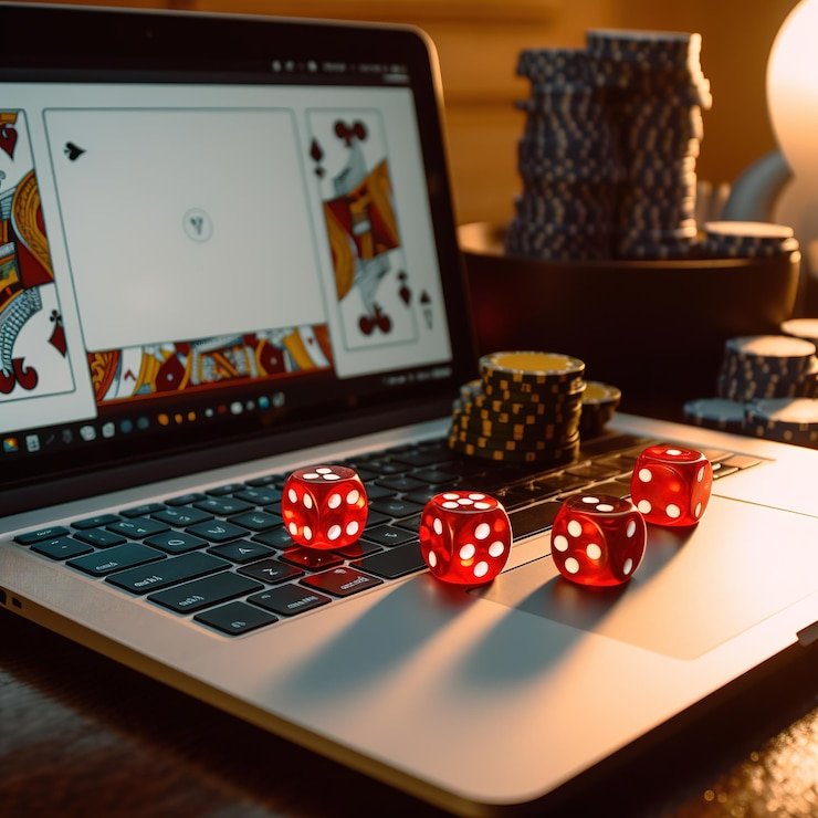 Dasbor permainan multi-kategori dengan opsi olahraga, kasino langsung, dan slot